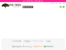 Tablet Screenshot of onetreebrands.com